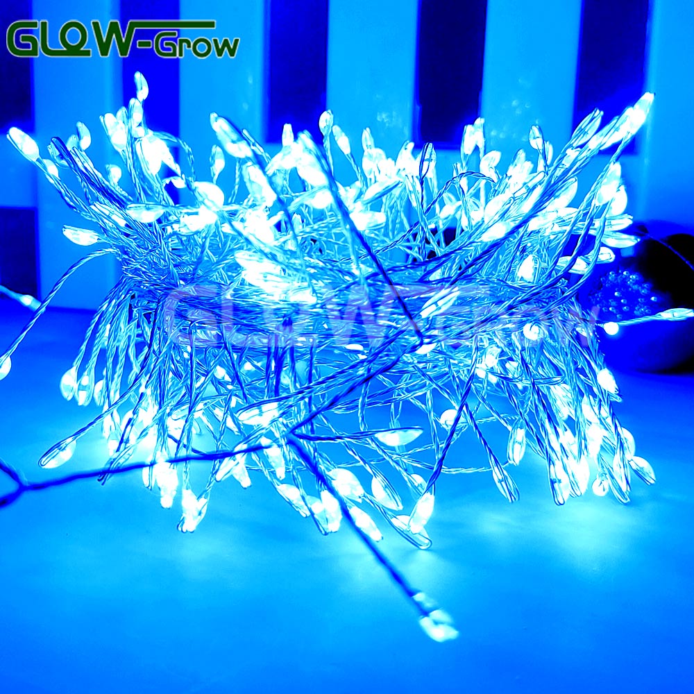 Twinkling Christmas LED Fairy Cluster Light Warm White - Image 4